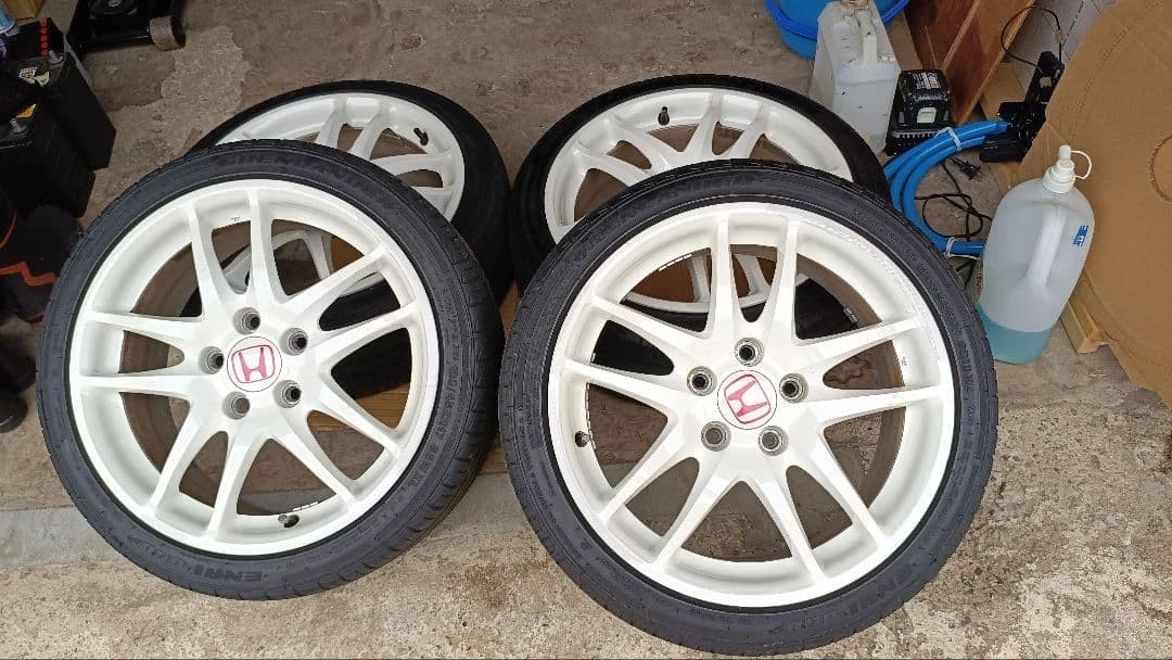 JDM Honda 17 Wheel Set Tire Groove No Tires