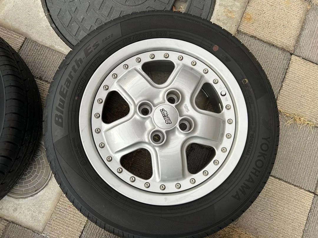 JDM Civic Integra with M-2 14-inch 6JJ +45 100 /4H tires Nothing Limit No Tires - Image 4