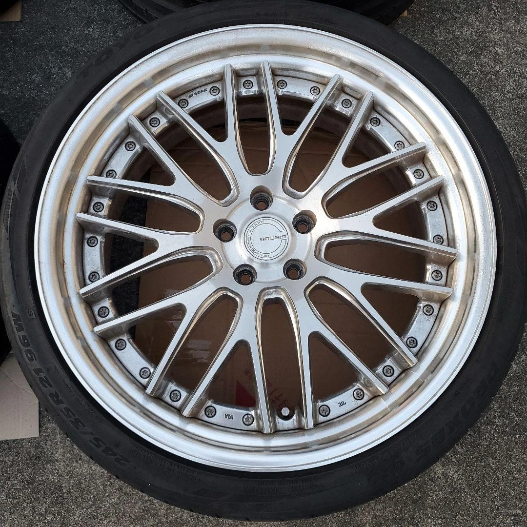 JDM Work Gnosis GR4 Alphard Vellfire Toyota Alphard No Tires - Image 3