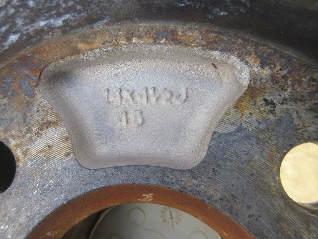 JDM 25Atrai Wagon S230G genuine 14-inch 4-hole PCD100 aluminum wheels No Tires - Image 7