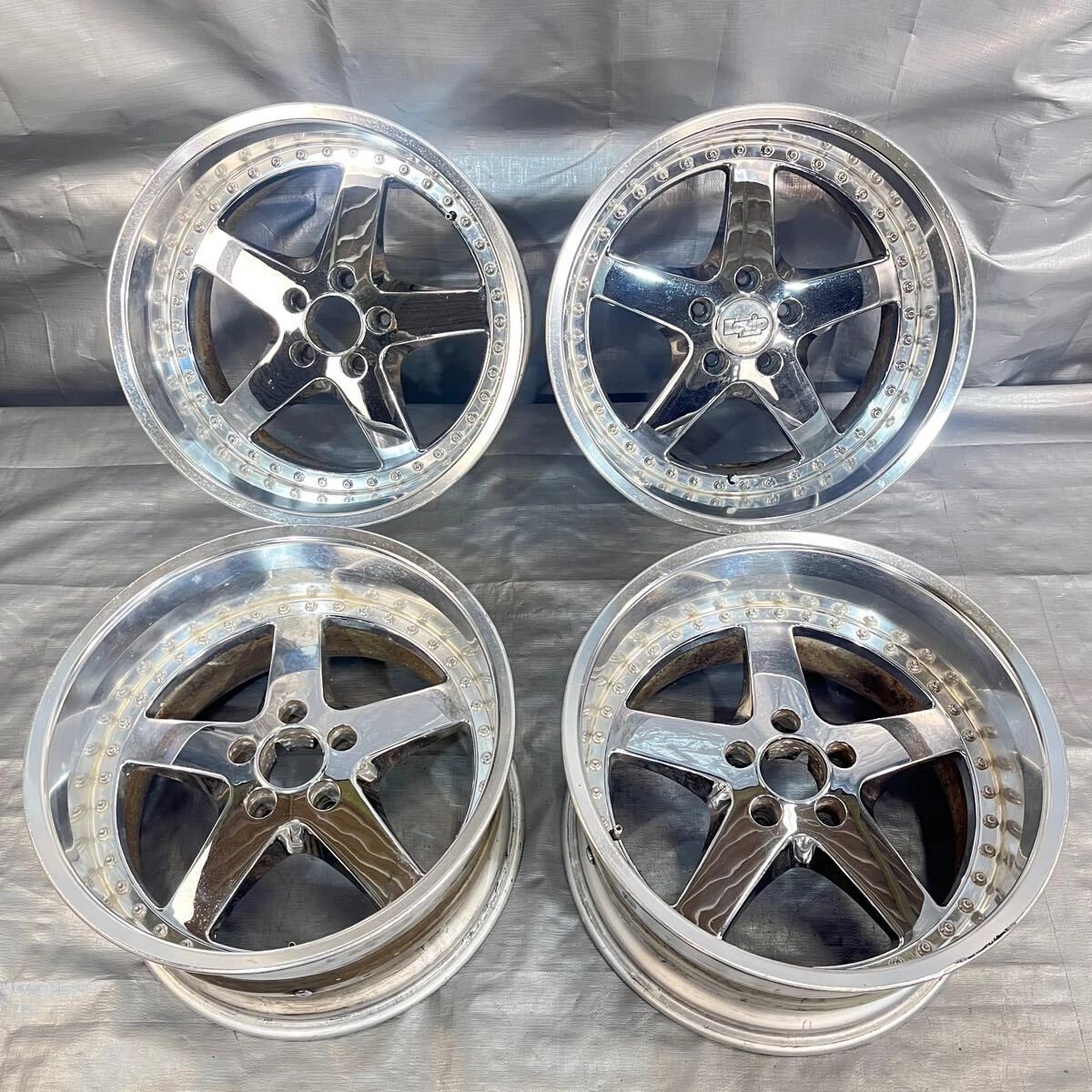 JDM Deep rim early model old Equip 18work WORK Equip 10.5J-10/11.5J-10 No Tires