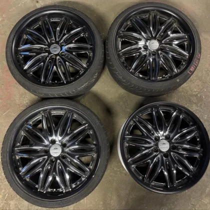 JDM WORK RUSTTERE RT1 19 Wheel Set No Tires