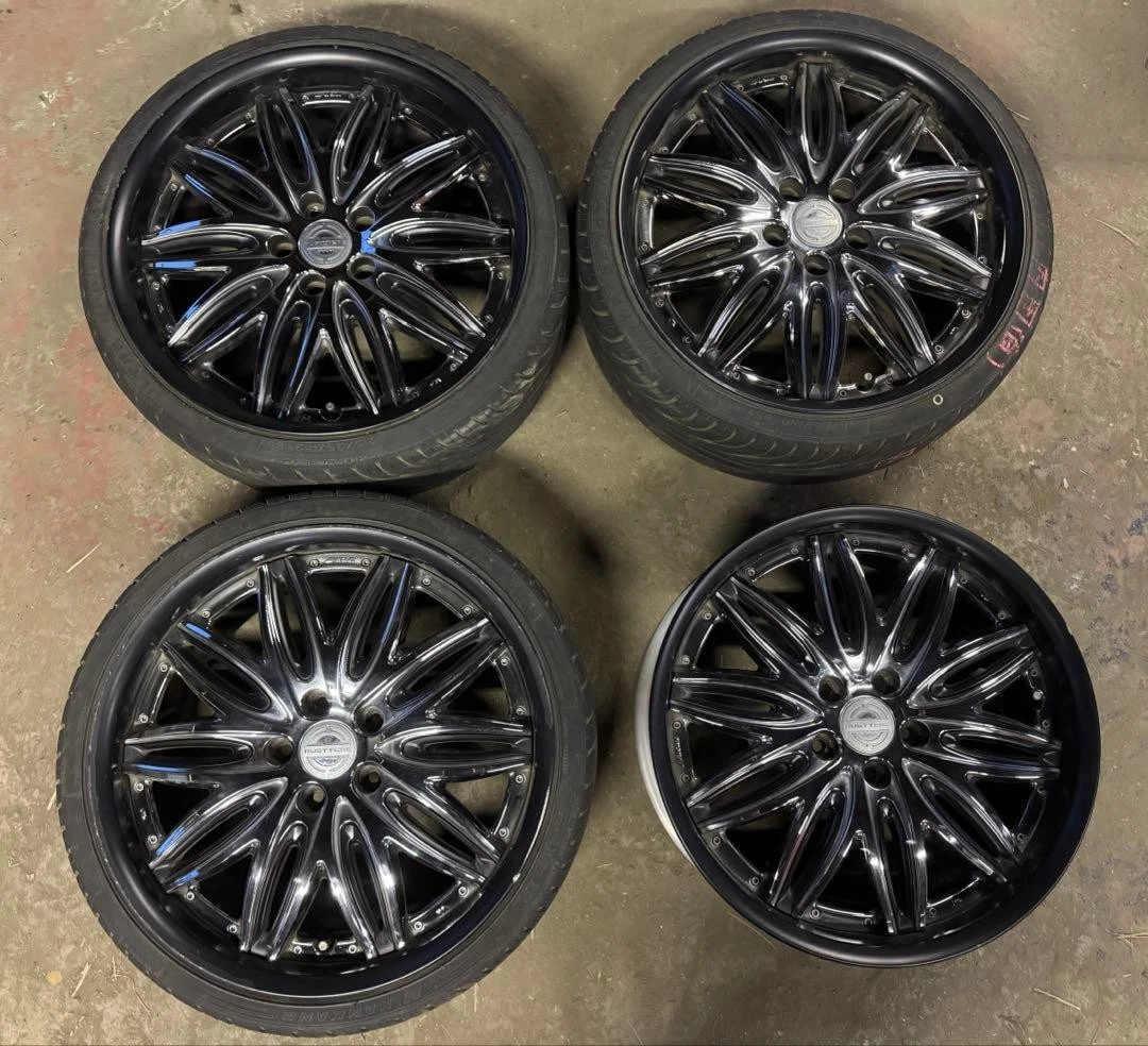 JDM WORK RUSTTERE RT1 19 Wheel Set No Tires