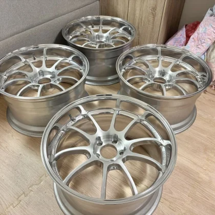 JDM Forging ADVAN RZ-DF Brushed 1910.5j +25 265/30 Nitto 555G2 4Book No Tires