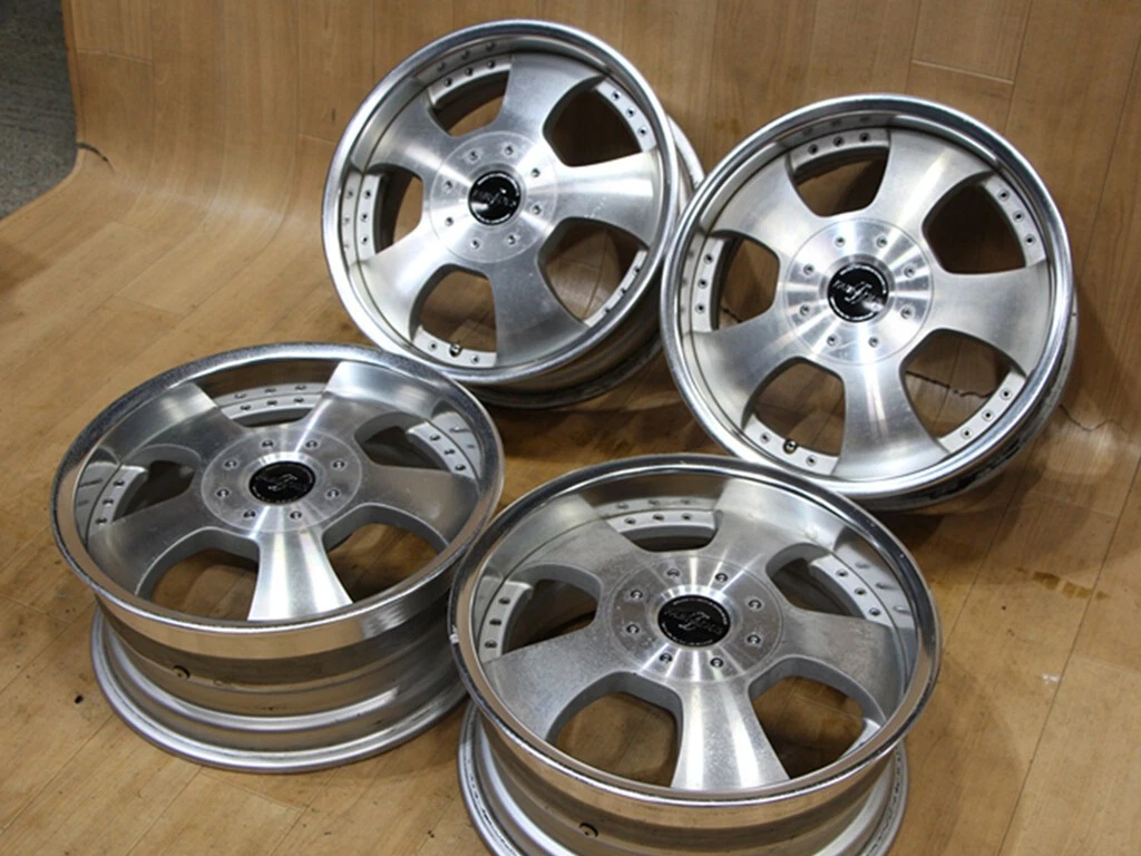 JDM C39 deep rims rare Fabless PROFOUND 15x5.5J+38 6.5J+38 PCD110 PCD1 No Tires - Image 6