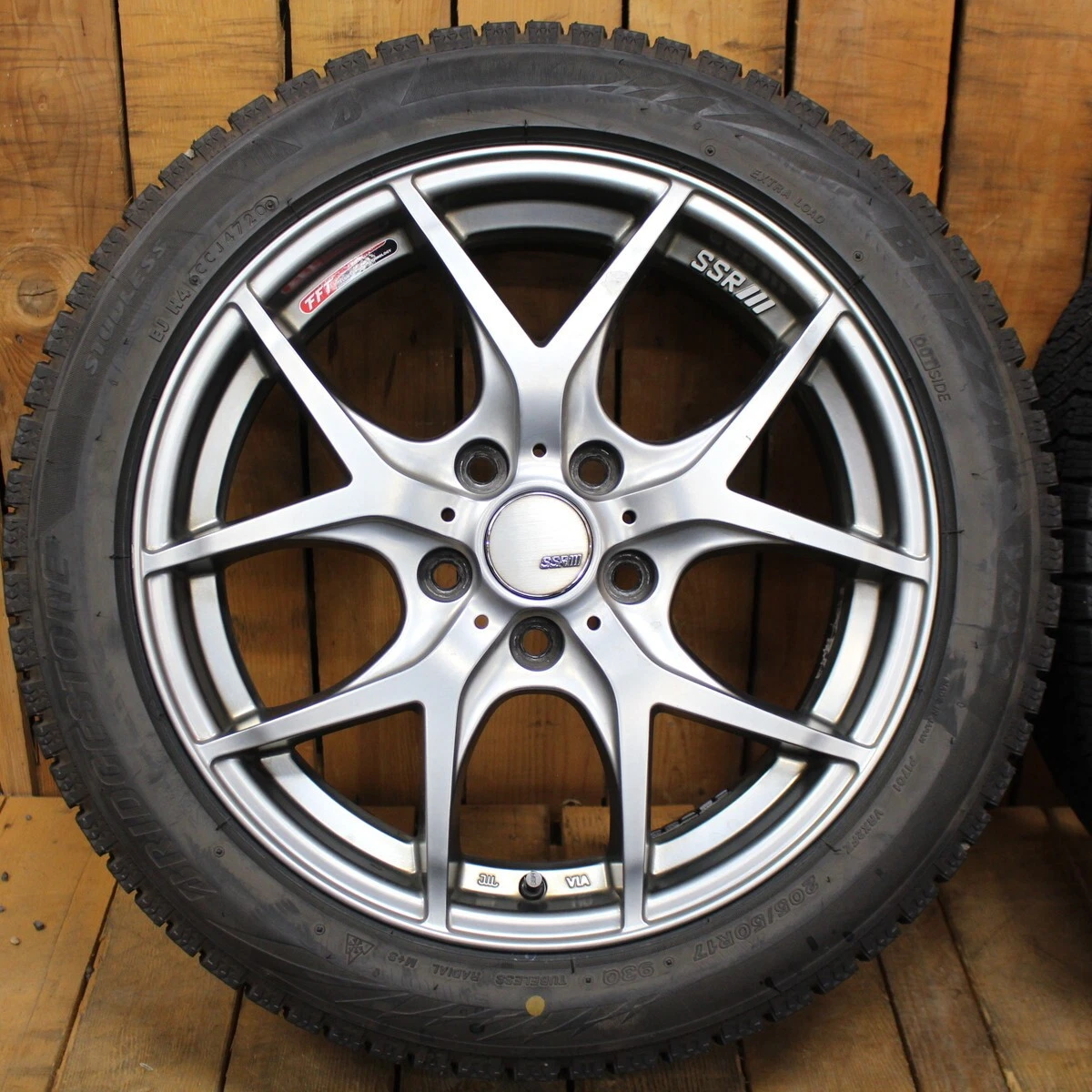 JDM Bridgestone VRX2 205/50R17 studless tires 4-pack for Noah VOXY Pre No Tires - Image 3