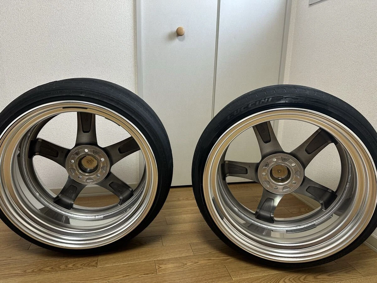 JDM WORK Geist BST2 Back Label 19-inch WORK No Tires - Image 5