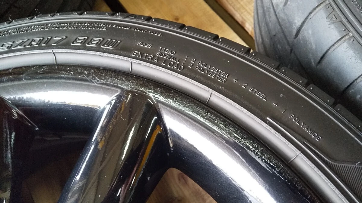 JDM Genuine BMW Mini Cosmos Spoke 7.0J-175H/112 +54 & DUNLOP SP SPORT No Tires - Image 2