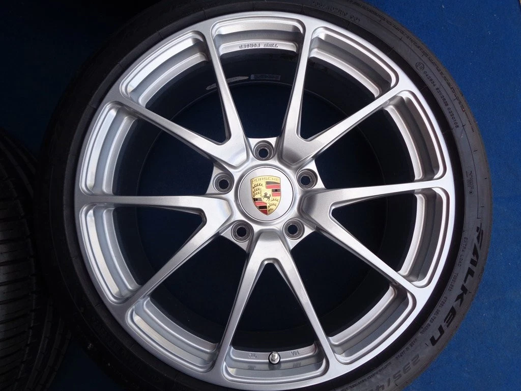 JDM Porsche TWS FORGED F 8.5J/+53 R 11J/+65 PCD 130 235/40ZR19 265/40Z No Tires - Image 6