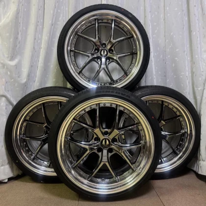 JDM Aimgain GTM21 Wheel and Tire Set for LC500 LS500 etc. No Tires