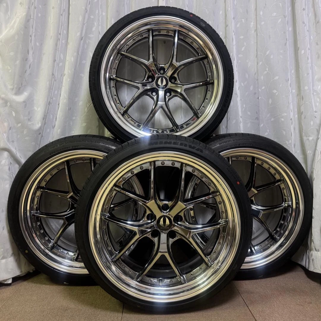 JDM Aimgain GTM21 Wheel and Tire Set for LC500 LS500 etc. No Tires