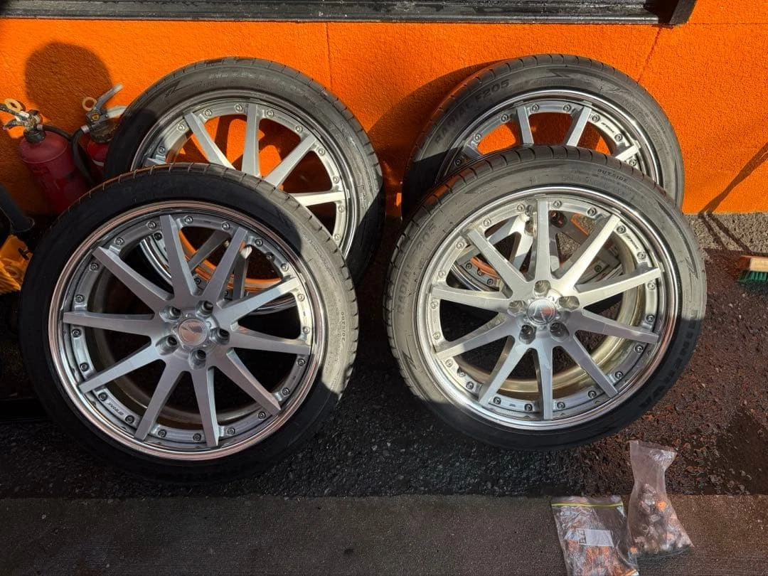 JDM Work Gnosis GSR1 Alphard Vellfire Wheels No Tires