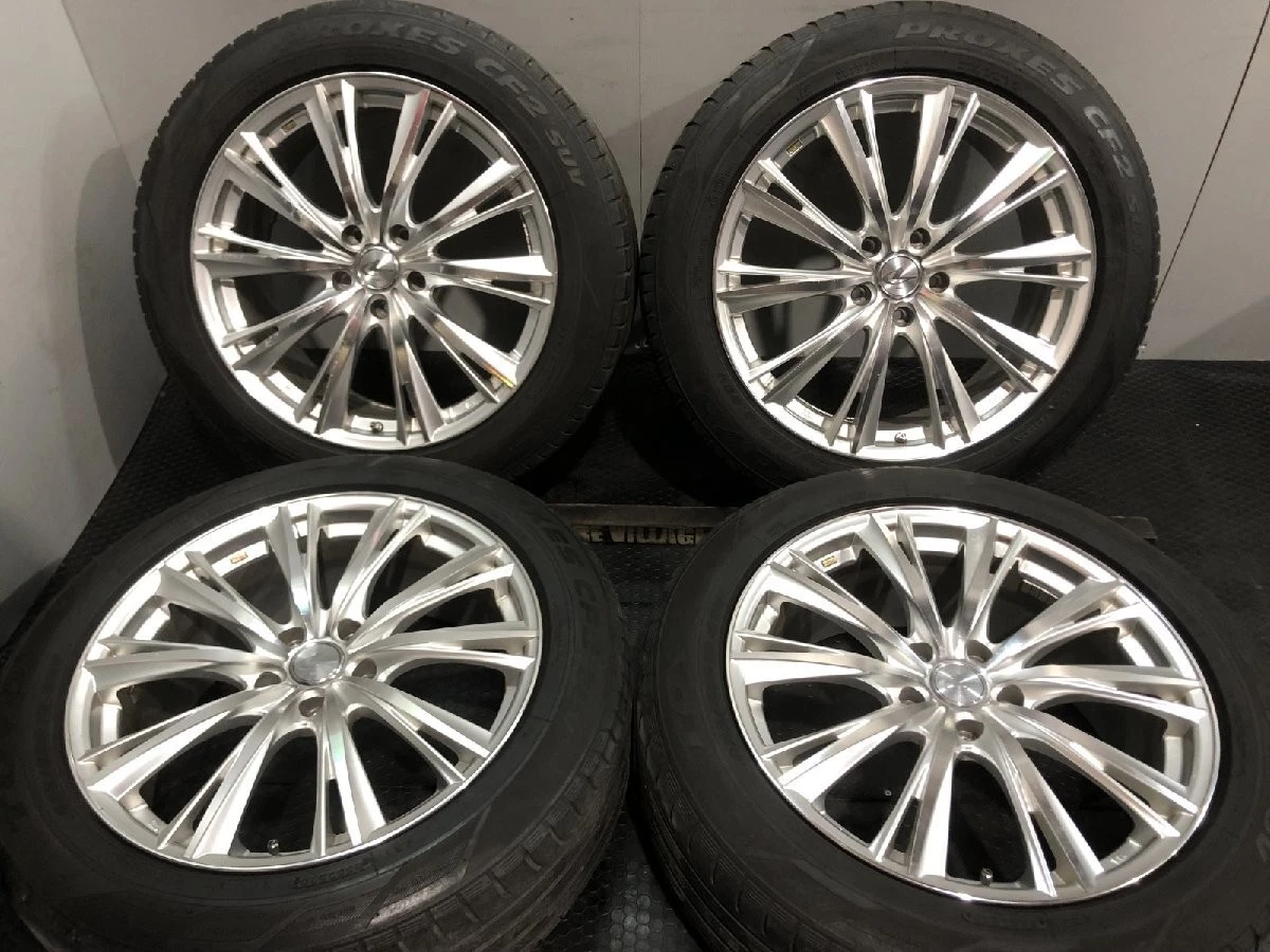 JDM TOYO PROXES CF2 SUV 225/55R19 Summer tires Weds LEONIS Leonis 198J No Tires