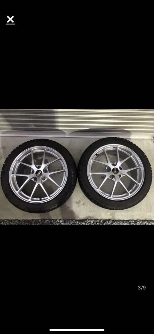 JDM BBS RI-A 18-inch studless tire set No Tires - Image 2
