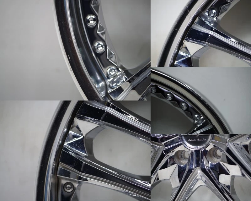 JDM T-9 Cash on delivery available Rank E Used 20x8.5J 5H/114.3 +36 We No Tires - Image 9