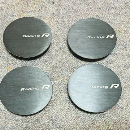 JDM ENKEI Racing R aftermarket center cap 4 individual set No Tires