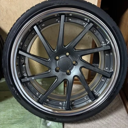 JDM Work Gnosis CVS 19 Wheel and Tire Set No Tires