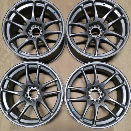 JDM WORK EMOTION KAI 18 9.5J +12 4Book Set work emotion 114.3 Dori No Tires