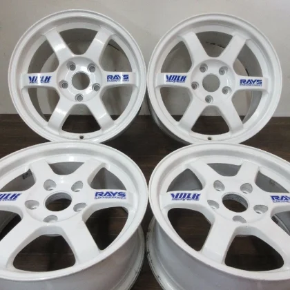 JDM RAYS VOLK RACING TE37 15in7J+35 16in8J+38 5-hole PCD114.3 Custom N No Tires