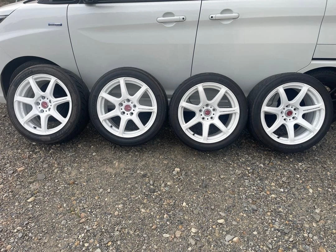 JDM work T7R 17x8.0 45 / 17x9.0 38 PCD114.3 No Tires