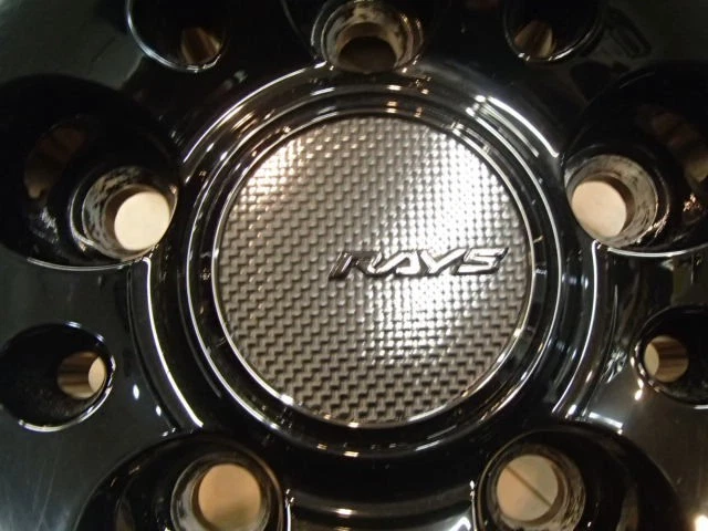 JDM Wheels only: 4-wheel set Rays Village 2x9 7.5J 18in IS+50 114.3 fo No Tires - Image 3