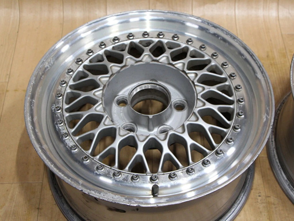 JDM B516 Deep Rim Out of Production Rare BBS RS317 16x7.5J+35 PCD114.3 No Tires - Image 4