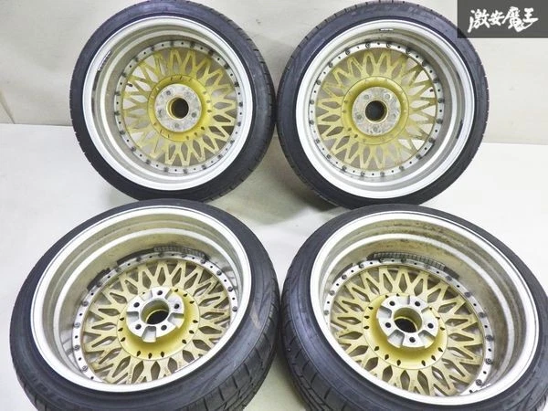 JDM SSR Formula Mesh Deep Rim 199.5J +0 10.5J -08 PCD114.3 5-Lug Wheel No Tires - Image 6