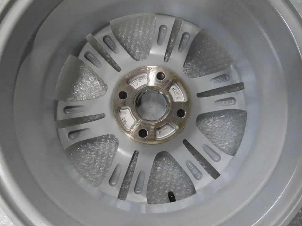 JDM 4Book Honda N-BOX white genuine rare aluminum 4.5J +40 PCD100 4-ho No Tires - Image 4