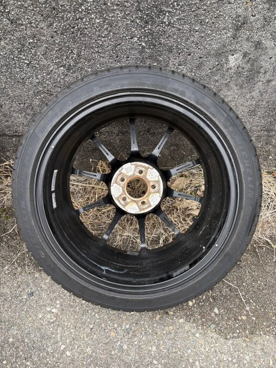 JDM Deep grooved 25-year-old Michelin Weds TC105X wheels mounted on Pi No Tires - Image 10