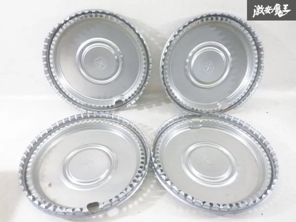 JDM Genuine Toyota Chaser Wheel Caps Set of 4 for the First Generation No Tires - Image 8