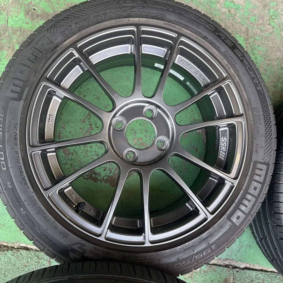 JDM SSR GTX04 6.5J +45 PCD100-4L 195/50R16 wheels for Vitz Yaris Aqua No Tires - Image 3