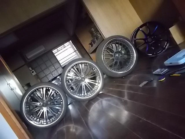 JDM Total 4 wheels deep rim center 199.5J+15+20 PCD114.3-5H Shallen WO No Tires