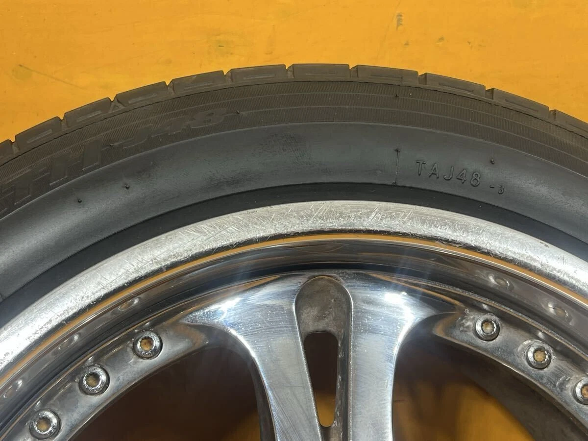 JDM Rare WEDS Kranze Cerberus 17-inch 9j +34 pcd114.3 5-hole 2-book se No Tires - Image 4