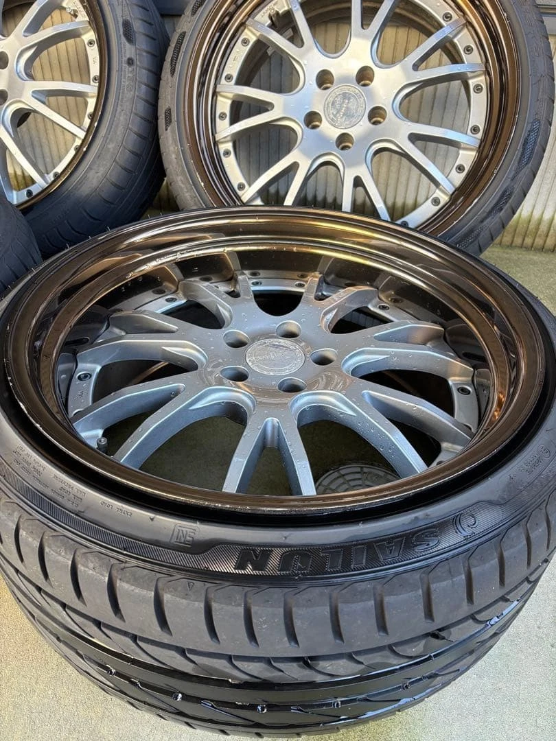 JDM 20-inch Gnosis Work Wheels 4Book No Tires - Image 2