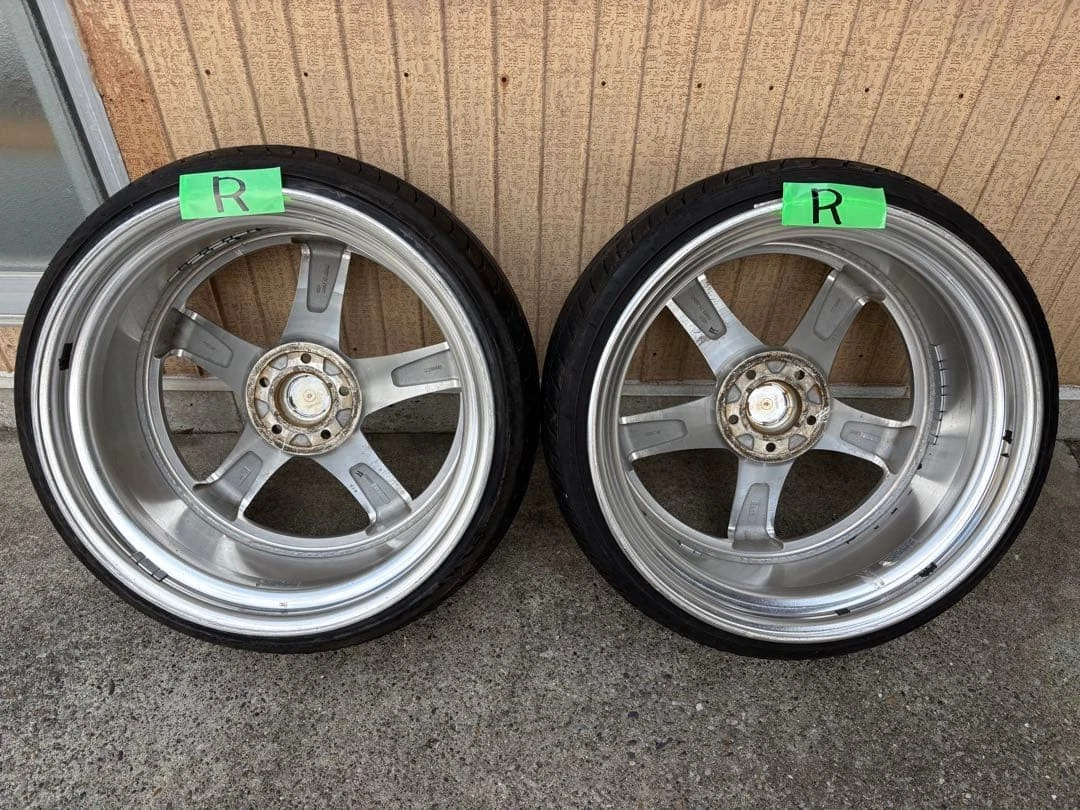 JDM WORK Gist ST2 20-inch wheel and tire set No Tires - Image 7