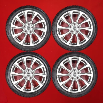 JDM 4BookSET Dunlop Winter Max 01 215/45R17 87Q Valmina 7J +45 PCD114. No Tires
