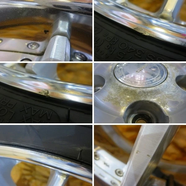 JDM Set of 4 WORK Gnosis GR201 Michelin 245/45R20 tires 209J +35/+25 P No Tires - Image 8