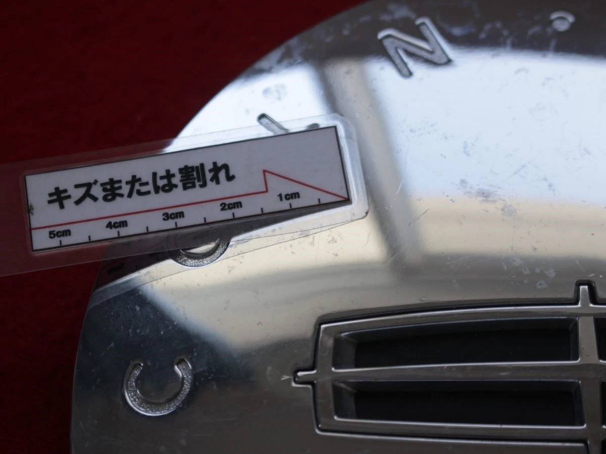 JDM 1 sheet genuine Lincoln used wheel center cap center cover emblem No Tires - Image 10