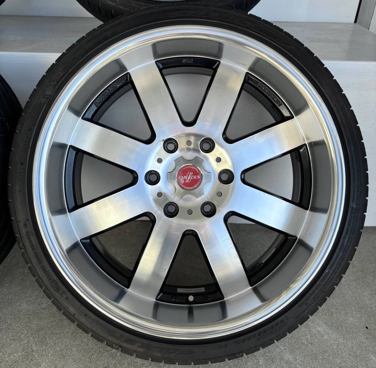 JDM Extra-deep rim burred PCD 139.7 6H Fabless Pandemic LM-8 6x10 225/ No Tires - Image 4