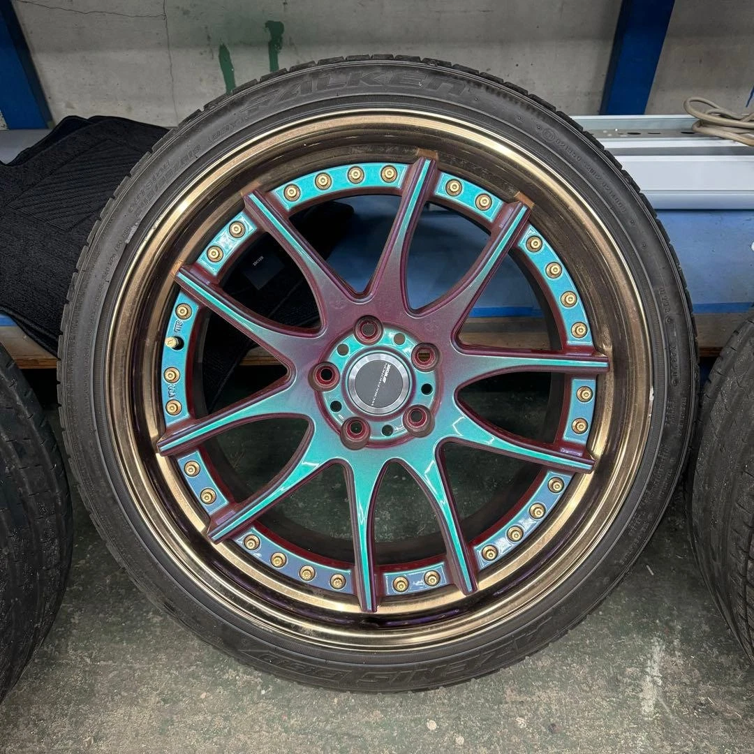 JDM Work Emotion CR3P 199.5J+36 4Book Set No Tires - Image 5