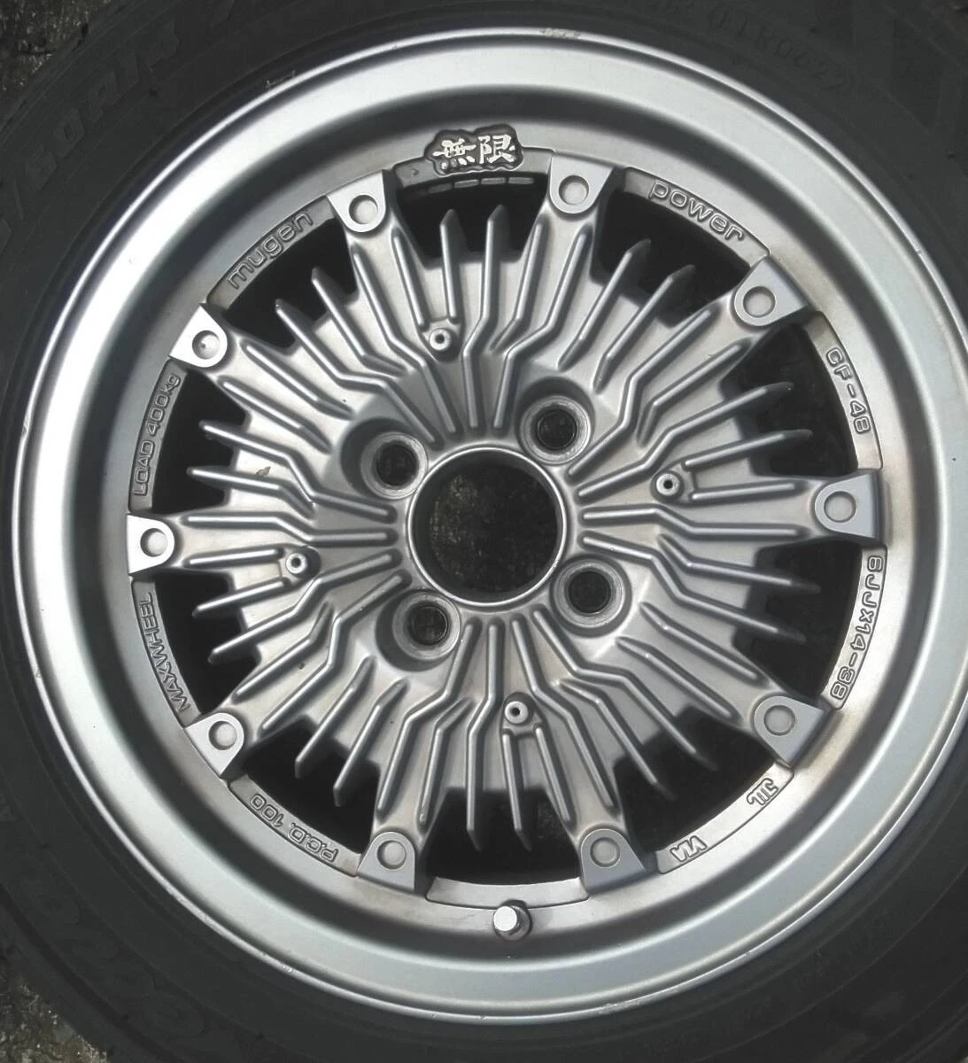 JDM Honda Beat Limited Edition MUGEN CF-48 Ultra Rare 13" 14" Front an No Tires - Image 6