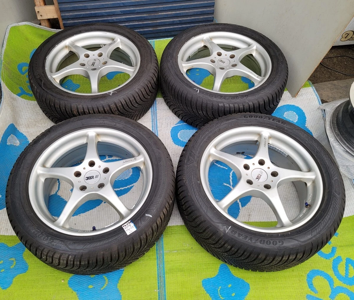 JDM SSR Speedster Integral A2 aluminum wheels 177J +45 5x114.3 bolt pa No Tires