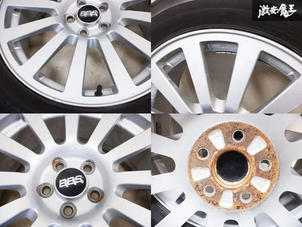 JDM Genuine Subaru OP BBS FORGED wheels 177J +48 PCD:100 5H 5x5 bolt p No Tires - Image 9