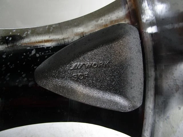 JDM 19work VS-KF 8.5J+57 11J+64 130 Used Aluminum Wheels 4-Book Set A1 No Tires - Image 5