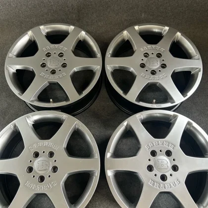 JDM BRABUS Mono Rock A 187J +54 112 5H Aluminum Wheels for Mercedes-Be No Tires