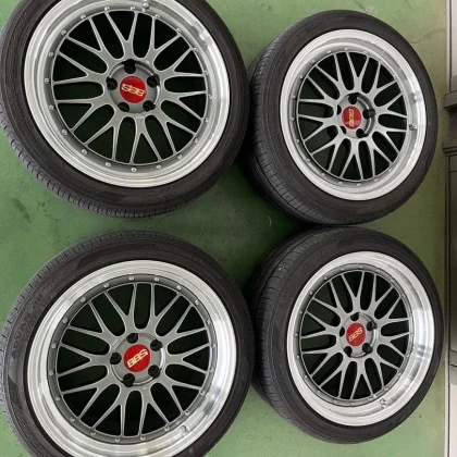 JDM BBS LM 19X8.5+43 19X9.5+45 5H114.3 No Tires
