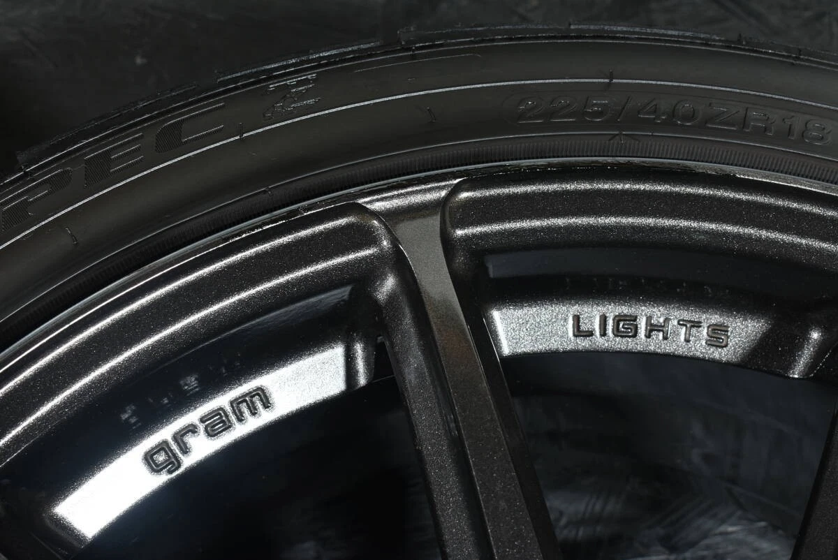 JDM RAYS Gravillage 57 Transcend 18-inch wheels PCD100 8J +45 offset 8 No Tires - Image 7