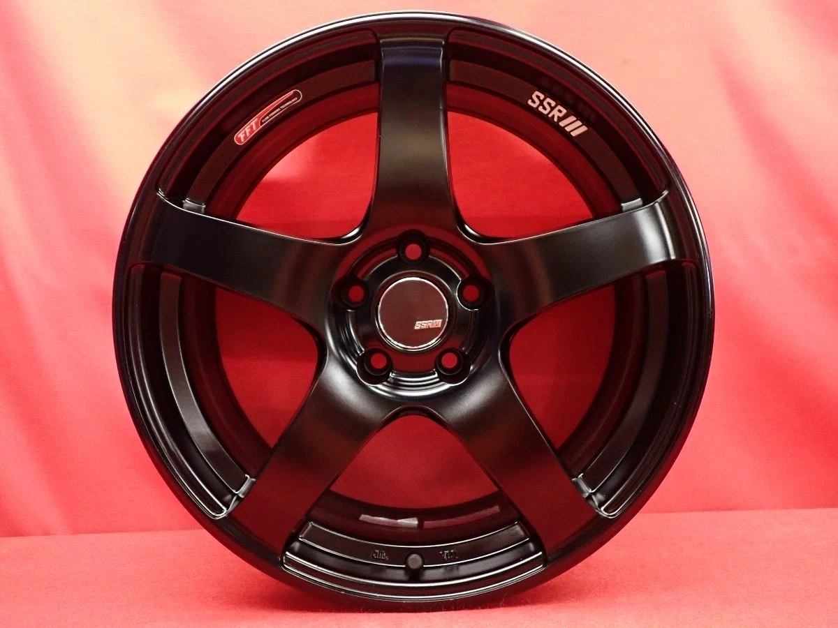JDM Lightweight 10.2kg SSR GTV 01 Used Wheels 4Book 8J 18PCD112 5x +35 No Tires - Image 7