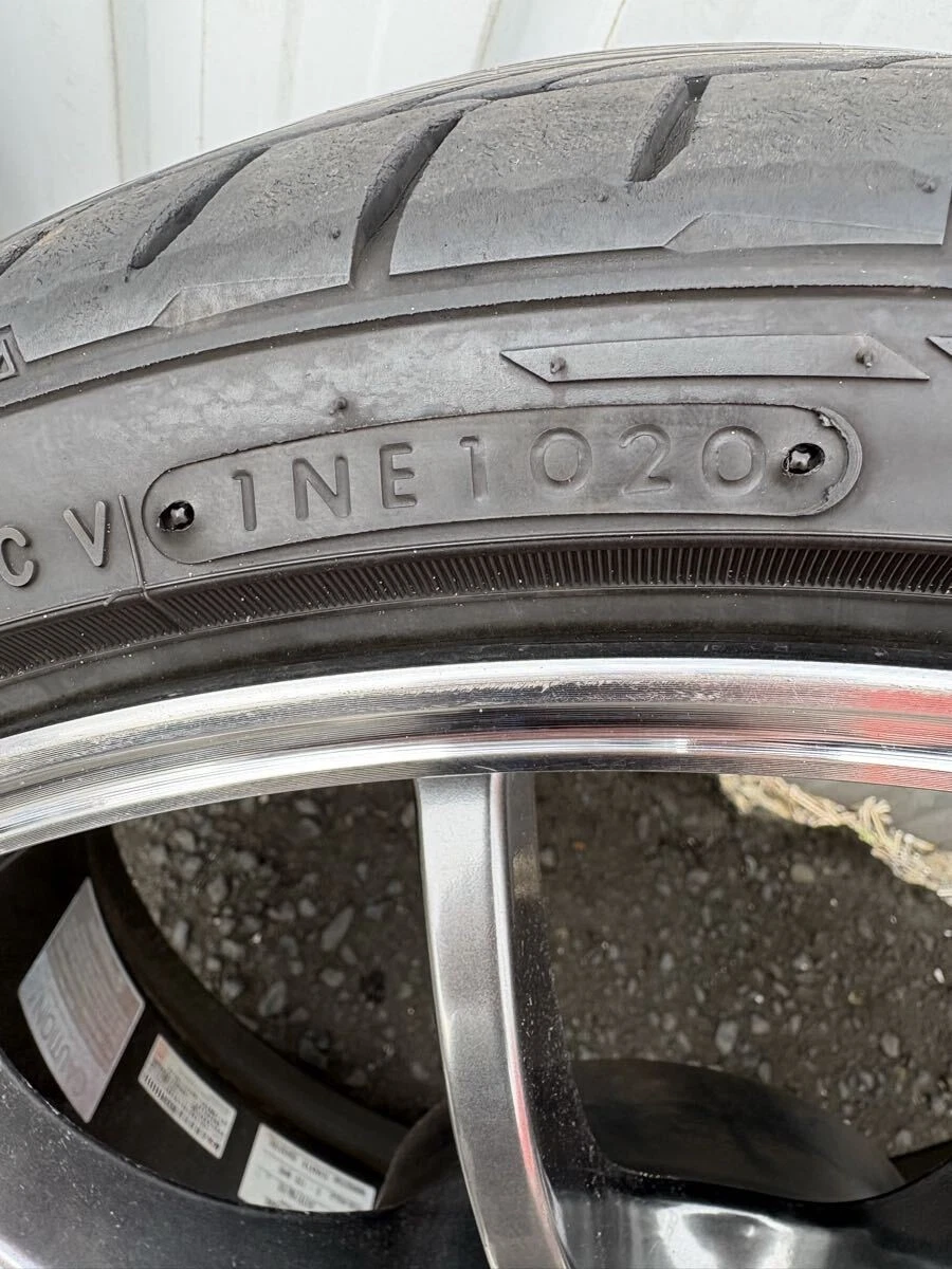 JDM ADVAN Racing RZ-DF 198.5J+35 5-lug PCD120 wheels and tires 4-book No Tires - Image 10