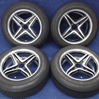 JDM B/S ENKEI BIGEND RODERS 15x7J+35 Enkei/Big End Rotors/Hellaflash/U No Tires